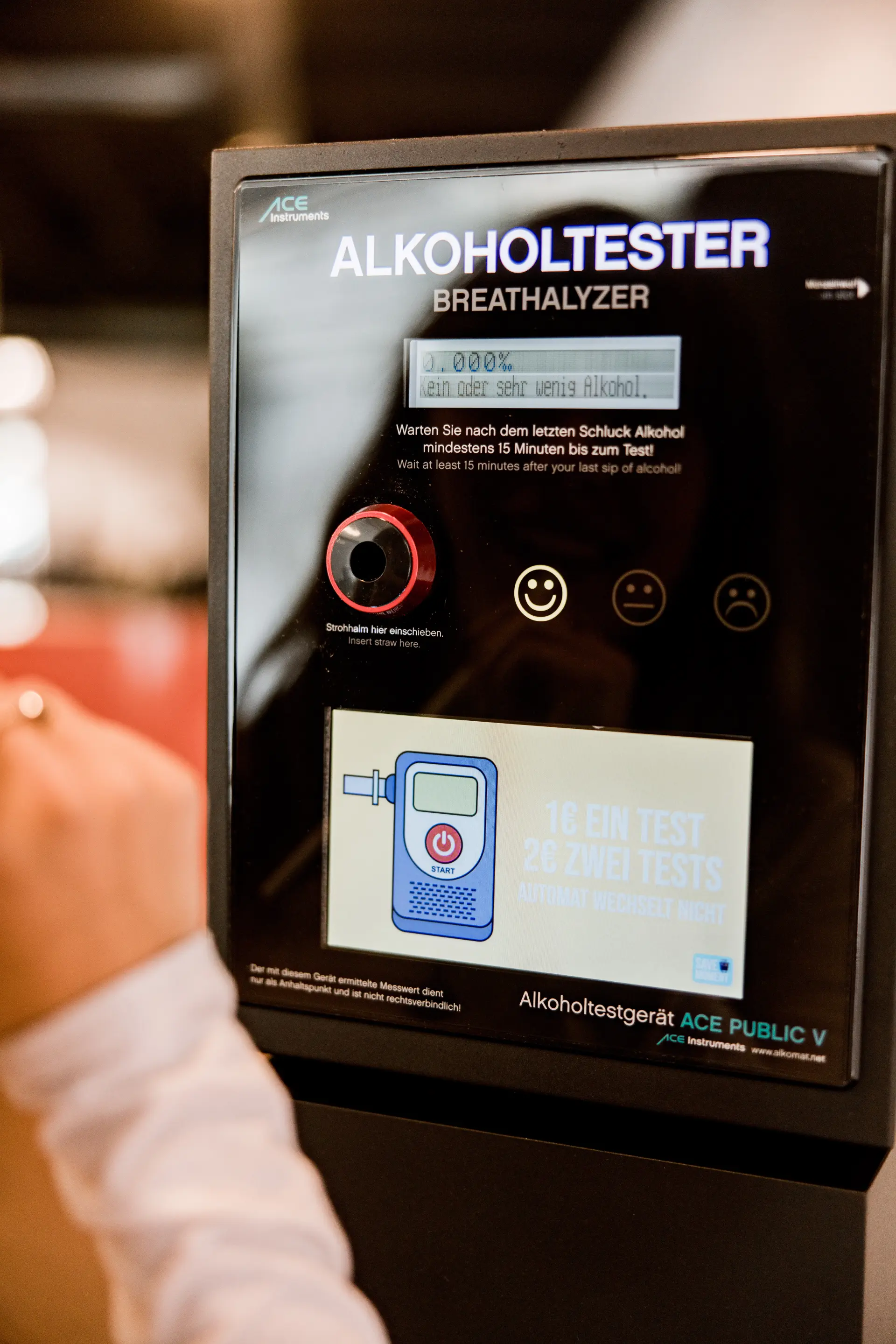 Alkotester Hamburg Bedienung Event